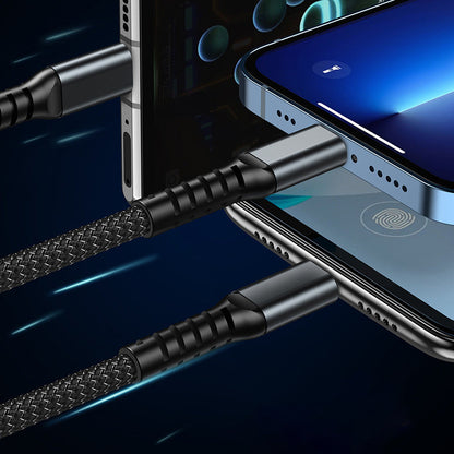 🎁Hot Sale 50% OFF⏳Transparent Luminous 3-in-1 Super Fast Charging Cable