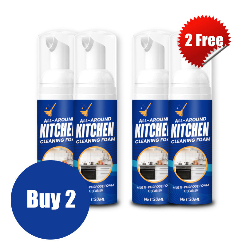 🔥Buy 2 Get 2 Free🔥Heavy-Duty Kitchen Foaming Degreaser & Cleaner