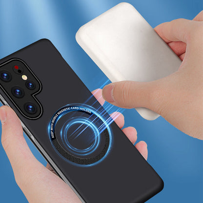 Ultra-Thin Solid Color Frameless Magnetic Attraction Phone Case For Samsung