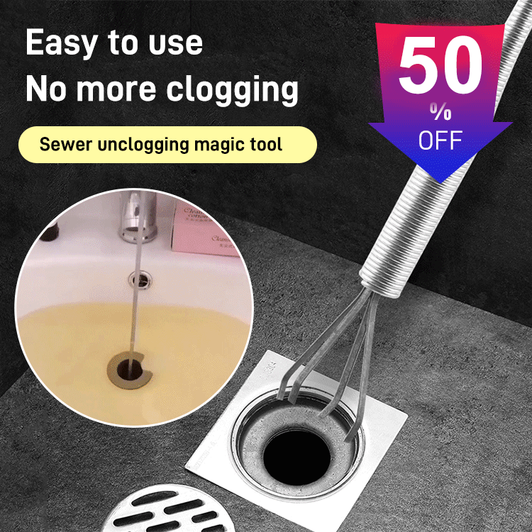 🔥2024 HOT SALE 49% OFF🔥Four-claw Household Sewer Unclogger