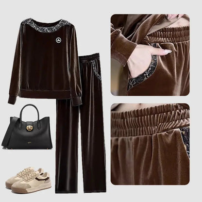 🍂Fall Specials🍂Women's Soft Casual Long Sleeve & Pants Suit（Buy 2  Free Shipping）