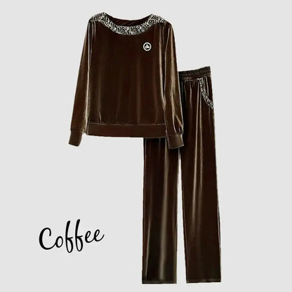 🍂Fall Specials🍂Women's Soft Casual Long Sleeve & Pants Suit（Buy 2  Free Shipping）