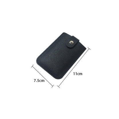💥2026 Hot Sale🔥Multi-Card Holder – Holds 5 Cards + Cash, Snap Closure & Waterproof PU Leather💳✨