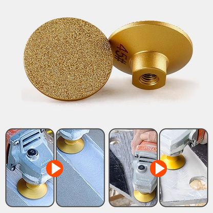 2-Inch Diamond Grinding & Polishing Pad for Angle Grinder Tool