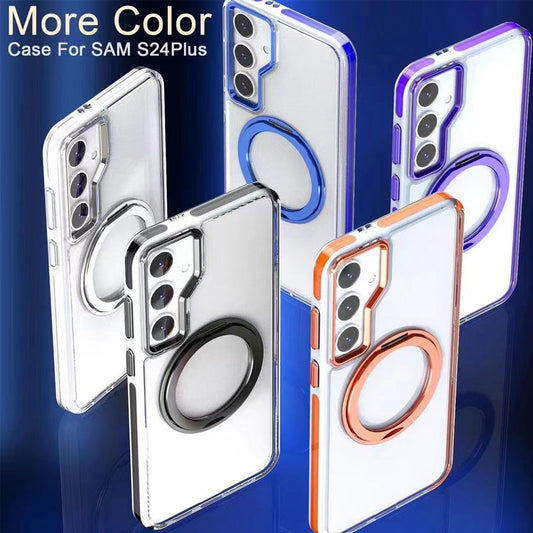 🎁New rotating style🔥Samsung S24/S23 super magnetic rotating stand phone case