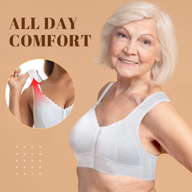 🔥2024 New Stretchy Front Closure Breathable Bra for Seniors