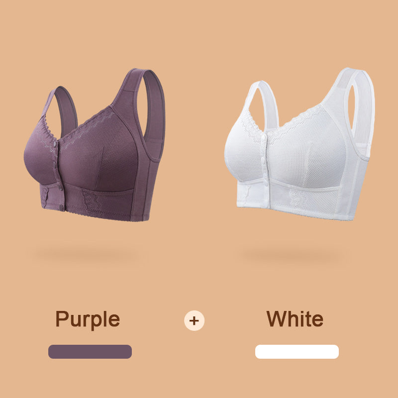 🔥2024 New Stretchy Front Closure Breathable Bra for Seniors