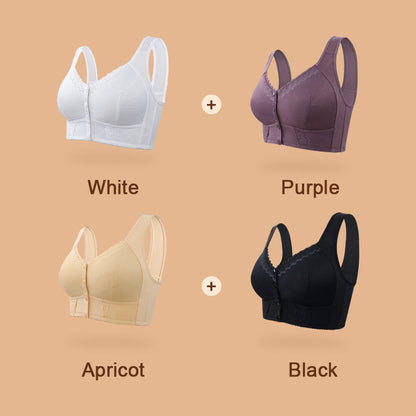 🔥2024 New Stretchy Front Closure Breathable Bra for Seniors