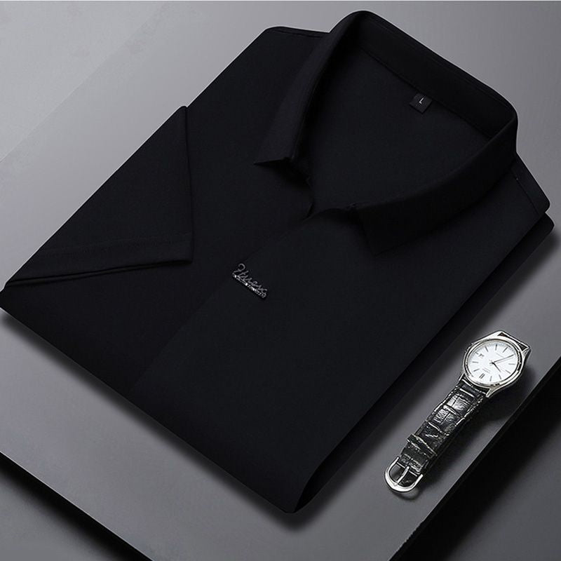 🎁Hot Sale 49% OFF⏳Men’s Casual Lapel Breathable Wrinkle-free T-shirt