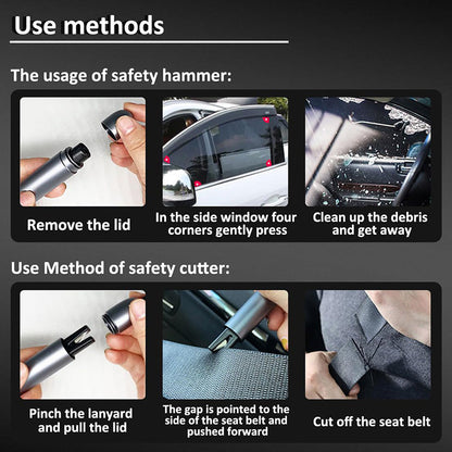 🚗Factory 50% off sale for your safety!💥Upgraded Car Safety Hammer（BUY 1 GET 1 FREE）