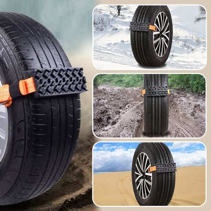 Emergency Tire Traction Strap for Car