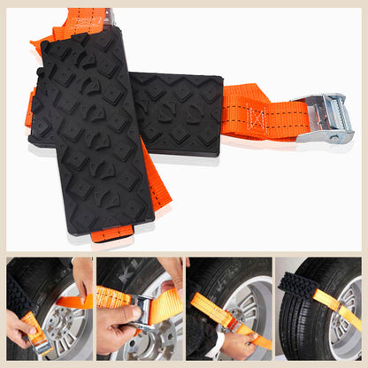 Emergency Tire Traction Strap for Car