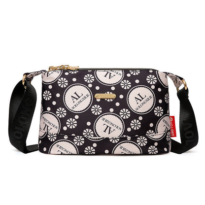 🔥50% OFF🔥Women's Multi-Pocket Printed Crossbody Bag