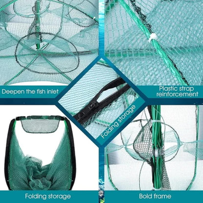 🔥Hot Sale 50% OFF🔥Auto-Foldable Strengthened Fishing Trap Net