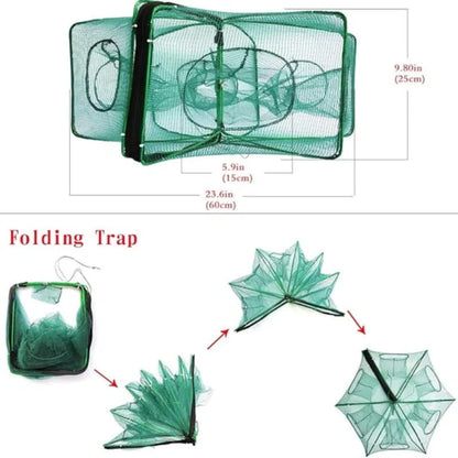 🔥Hot Sale 50% OFF🔥Auto-Foldable Strengthened Fishing Trap Net