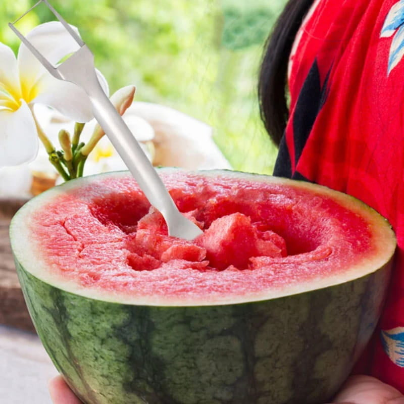 ✨2-in-1 Stainless Steel Watermelon Cutter✨