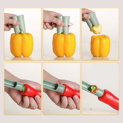 Multipurpose Household Pepper Seed Corer Remover