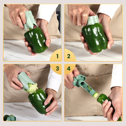 Multipurpose Household Pepper Seed Corer Remover