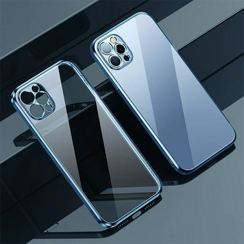 Tempered Glass Anti Peeping Case for iPhone Series