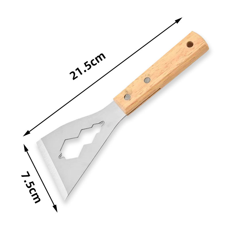 🔧 Wood Handle Multi-Purpose Putty Knife