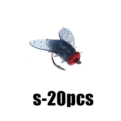 🔥Last Day Promotion 49% OFF🔥 - Simulated Flies Fishing Attractor Bait Hook