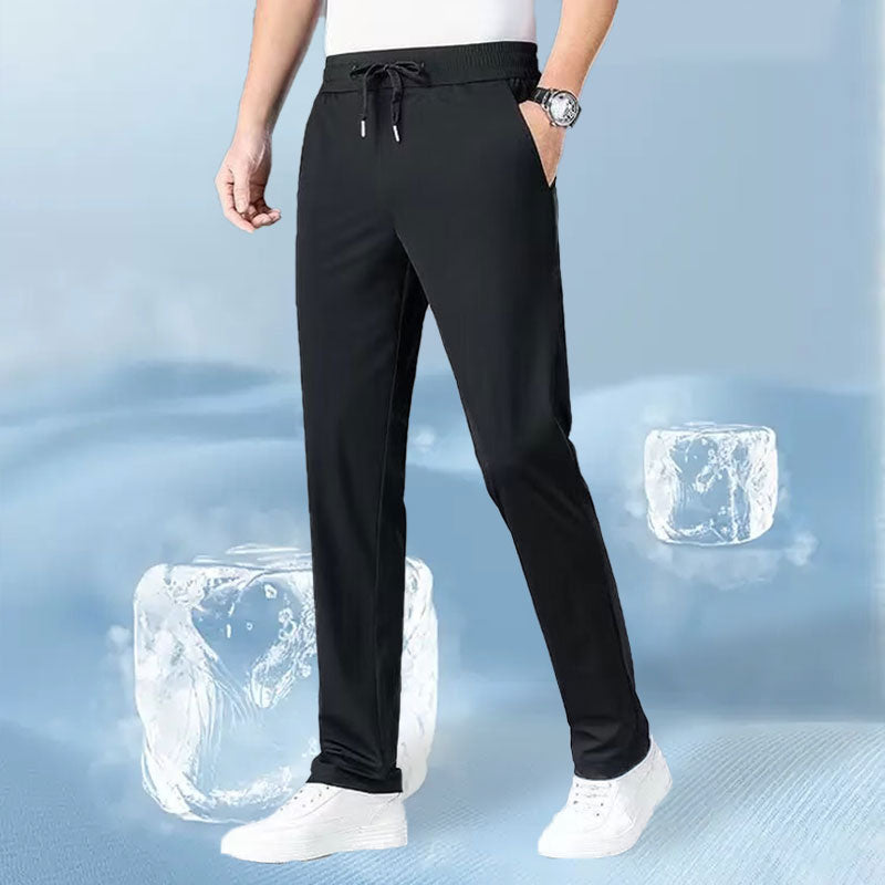 🔥🔥Summer Sale: Men's Elastic Waist Pants, Stay Cool & Stylish!