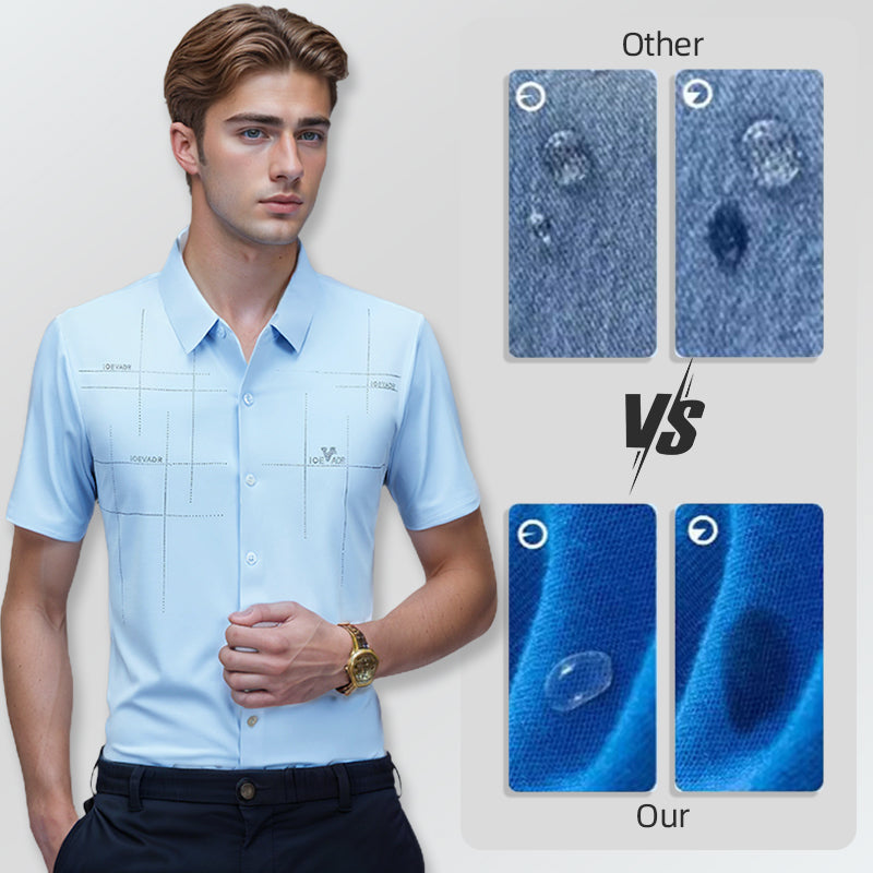 Men's Summer Cool Stretchy Business Shirt