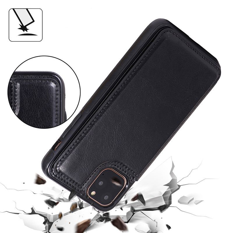 Premium Phone Case With Card Slot - Shockproof Protection For All Iphone Models