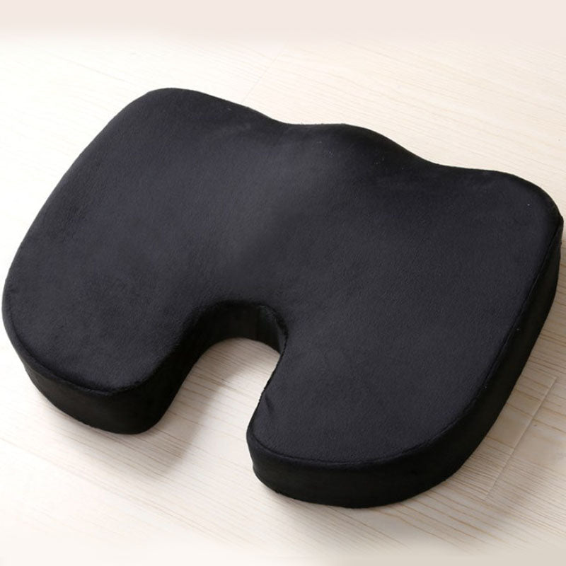 🌟 U-Shape Memory Foam 🌈 Lumbar & Tailbone Relief Cushion 🦴 - Slow Rebound Ergo Support