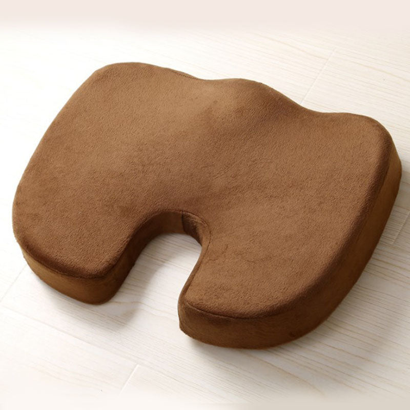 🌟 U-Shape Memory Foam 🌈 Lumbar & Tailbone Relief Cushion 🦴 - Slow Rebound Ergo Support