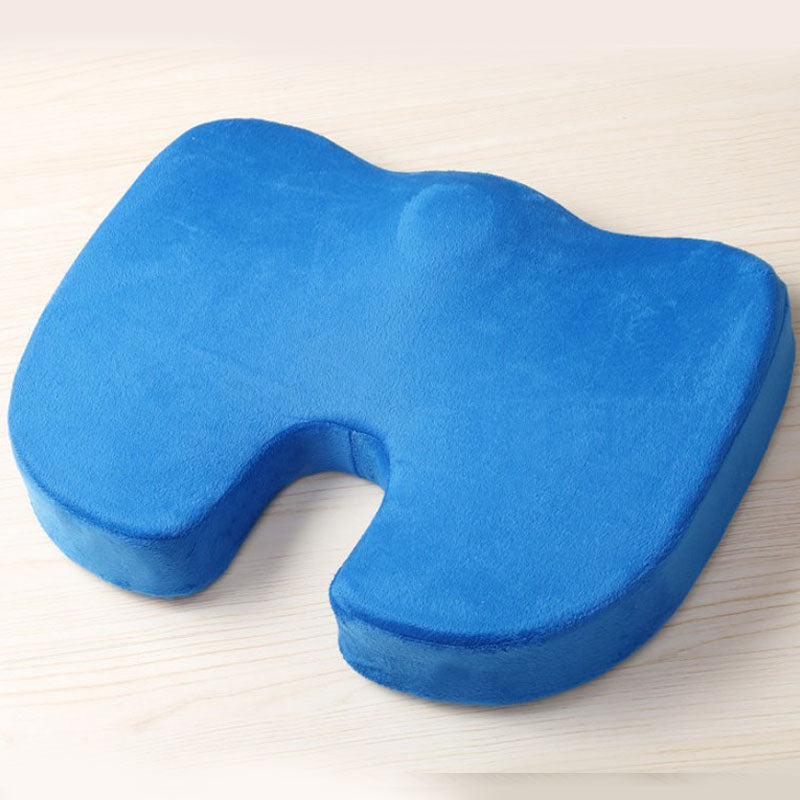 🌟 U-Shape Memory Foam 🌈 Lumbar & Tailbone Relief Cushion 🦴 - Slow Rebound Ergo Support