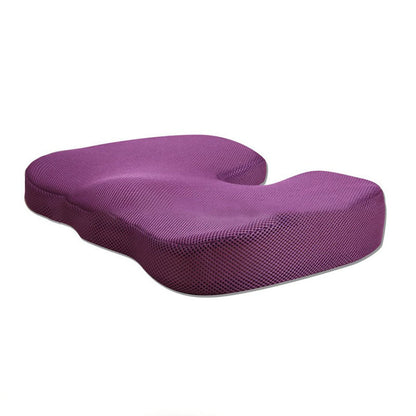 🌟 U-Shape Memory Foam 🌈 Lumbar & Tailbone Relief Cushion 🦴 - Slow Rebound Ergo Support