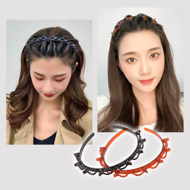 🔥Buy 1 Free 1🌸Double Bangs Hairstyle Hair Clips