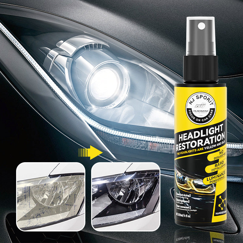 🔥Buy 2 Get 1 Free🔥Efficient Car Headlight Restoration Spray