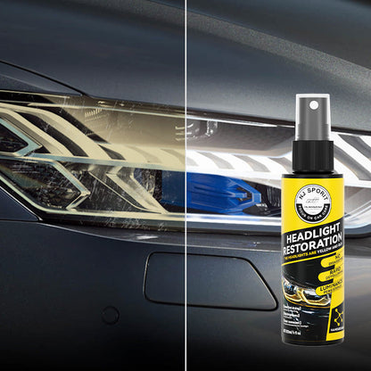 🔥Buy 2 Get 1 Free🔥Efficient Car Headlight Restoration Spray