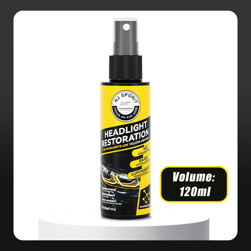 🔥Buy 2 Get 1 Free🔥Efficient Car Headlight Restoration Spray