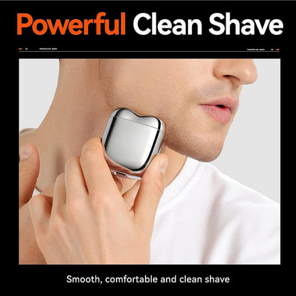 ✨HOT SALE✨ 2024 New Upgrade Pocket Shaver USB Mini Shavers for Men Rechargeable Waterproof Compact Electric Razor for Home, Car, Travel