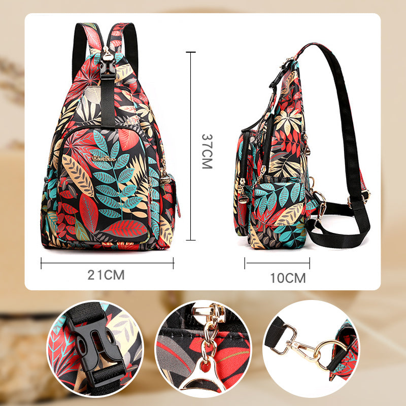 Multi-functional Lightweight Waterproof Printed Backpack