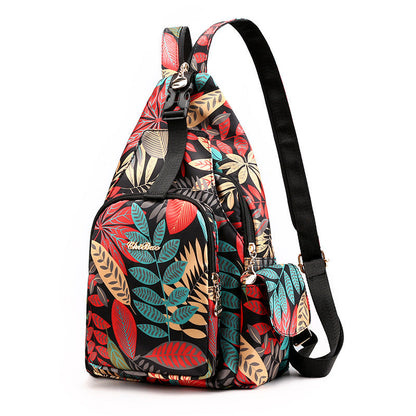 Multi-functional Lightweight Waterproof Printed Backpack