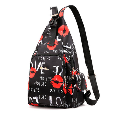 Multi-functional Lightweight Waterproof Printed Backpack