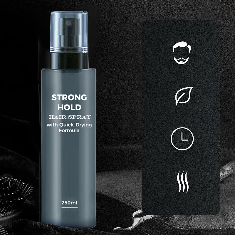 250ml Strong Hold Hair Spray with Quick-Drying Formula