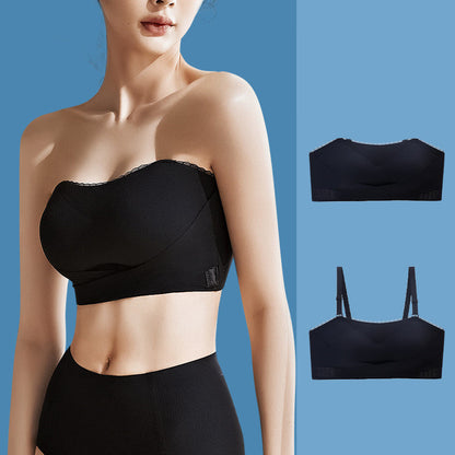 Removable Cup Pads & Straps Breathable Support Bras