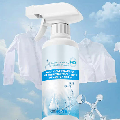 [Practical Gift🎁] All-in-One Powerful Stain Remover Clothes Dry-Clean Spray