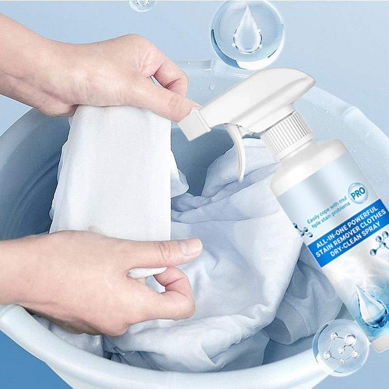 [Practical Gift🎁] All-in-One Powerful Stain Remover Clothes Dry-Clean Spray