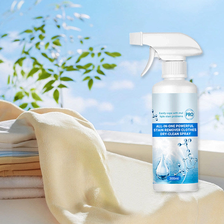 [Practical Gift🎁] All-in-One Powerful Stain Remover Clothes Dry-Clean Spray