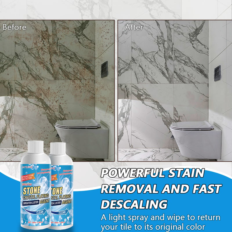 Stone stain remover (effective removal of oxidation, rust and stains)