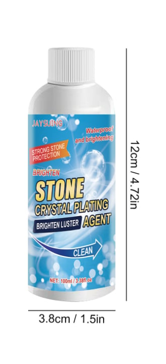 Stone stain remover (effective removal of oxidation, rust and stains)