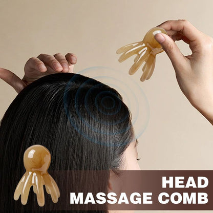 Portable Eight-prong Head Massage Comb