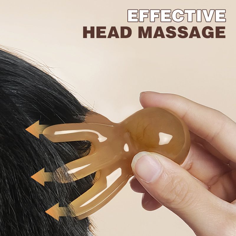 Portable Eight-prong Head Massage Comb