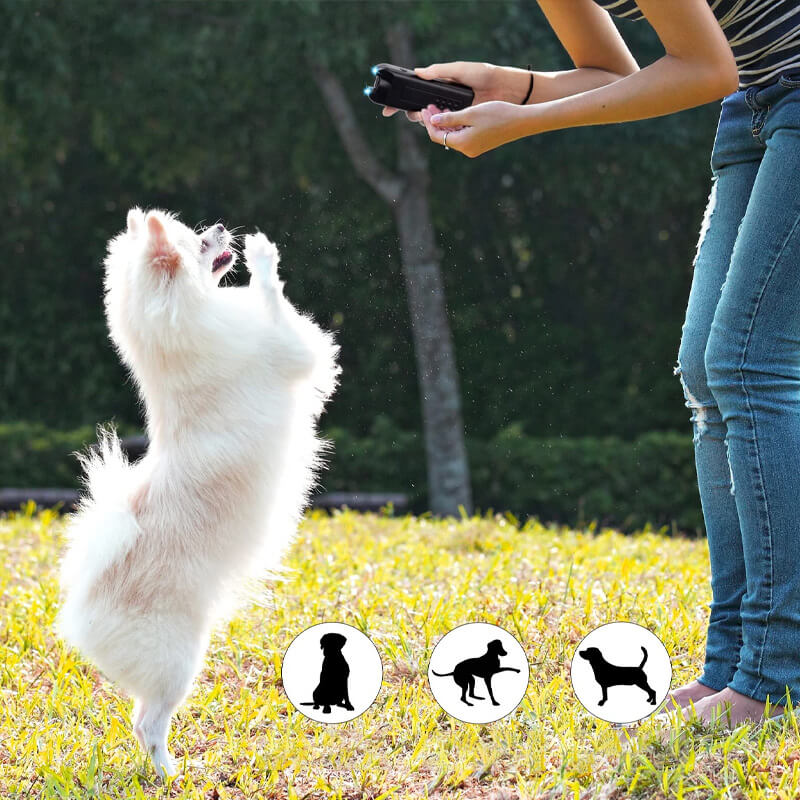 🔥Hot Sale🔥Handheld Bark Control Luminous Ultrasonic Dog Repeller